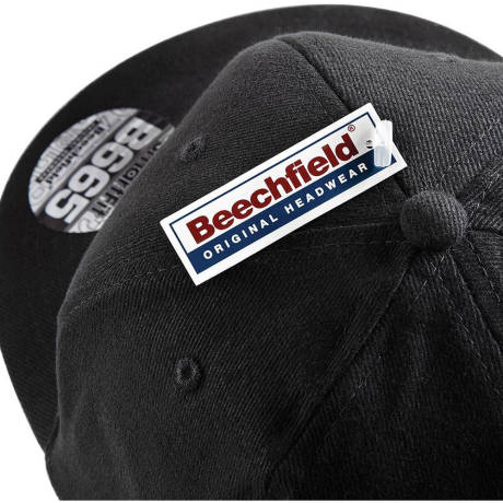 Beechfield - Mens Flat Peak Rapper Cap