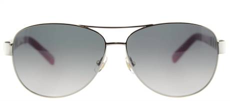 Kate Spade - Dalia Aviator Metal Sunglasses With Grey Gradient Lens