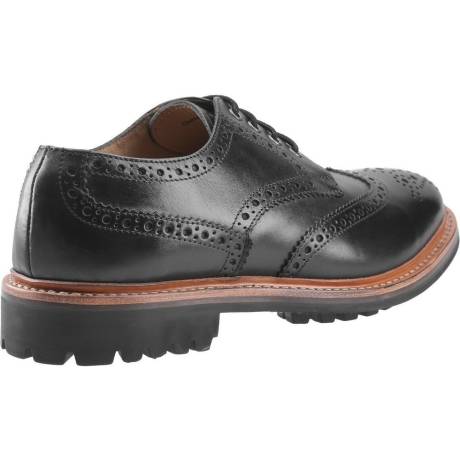 Cotswold - Mens Quenington Commando Lace Up Dress Leather Shoe