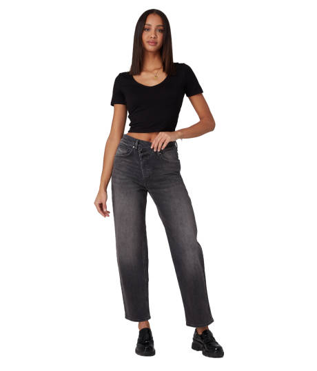 Lola Jeans BAKER-IA High Rise Crossover Jeans
