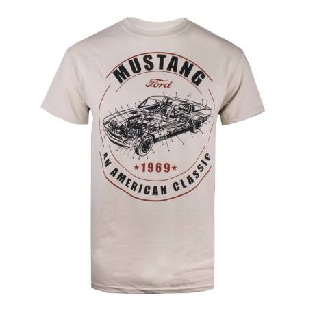Ford - Mens Mustang Cotton T-Shirt