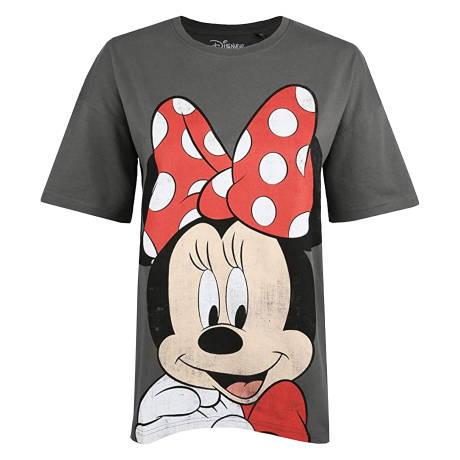 Disney - Womens/Ladies Minnie Mouse Smile T-Shirt