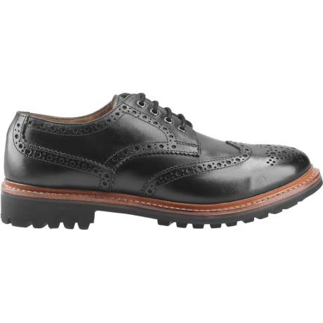 Cotswold - Mens Quenington Commando Lace Up Dress Leather Shoe