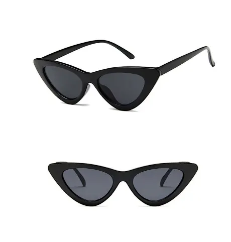 Black Cat Eye Sunglasses- Don't AsK