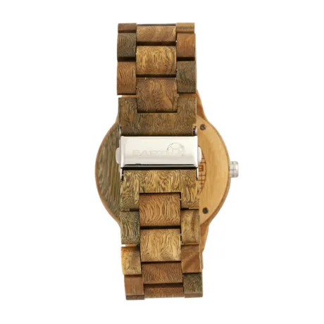 Earth Wood - Montre bracelet Bighorn - Rouge