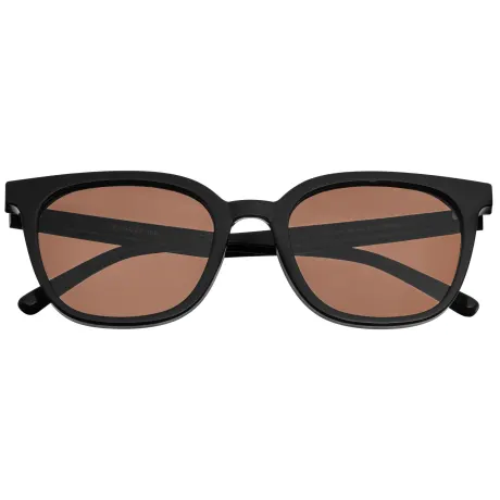 Bertha - Betty Polarized Sunglasses - Black/Black
