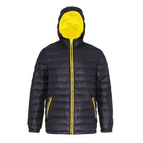 2786 - Mens Hooded Water & Wind Resistant Padded Jacket