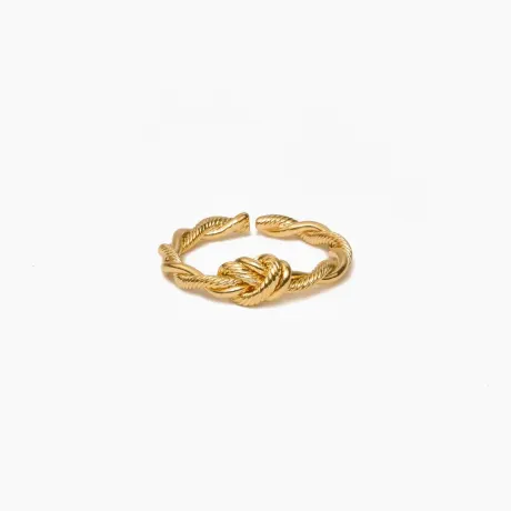 Bearfruit Jewelry - Intertwined Adjustable Ring