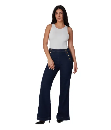 Lola Jeans STEVIE-DRB2 High Rise Flare Jeans