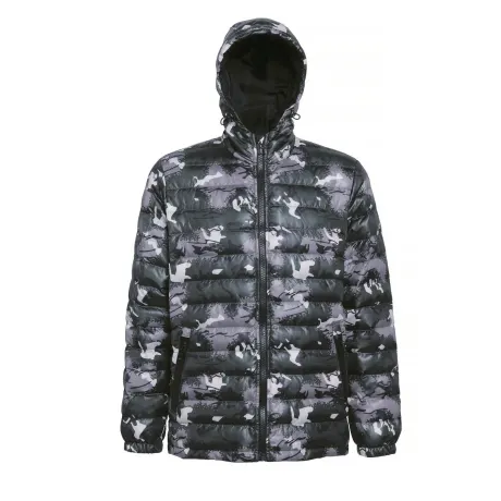 2786 - Mens Hooded Water & Wind Resistant Padded Jacket