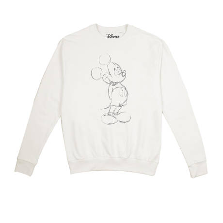 Disney - Womens/Ladies Mickey Mouse Sketch Sweatshirt