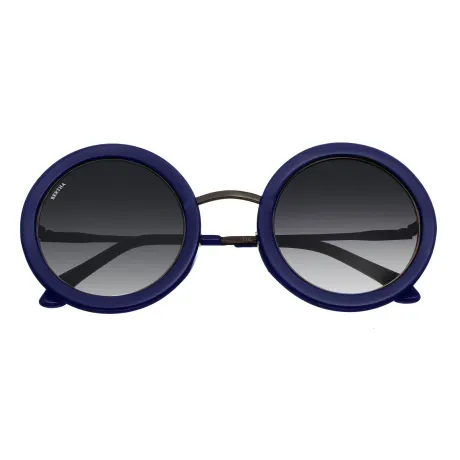 Bertha - Quant Handmade in Italy Sunglasses - Black