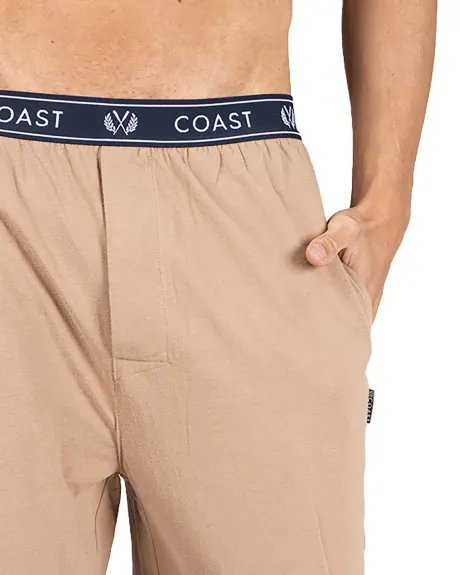 Coast Clothing Co. - Pantalon de détente en gris chiné