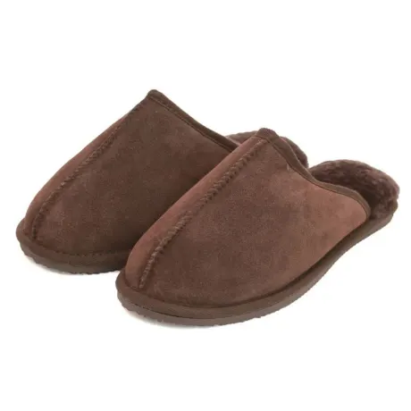 Eastern Counties Leather - Unisex Adults Sheepskin Lined Mule Slippers