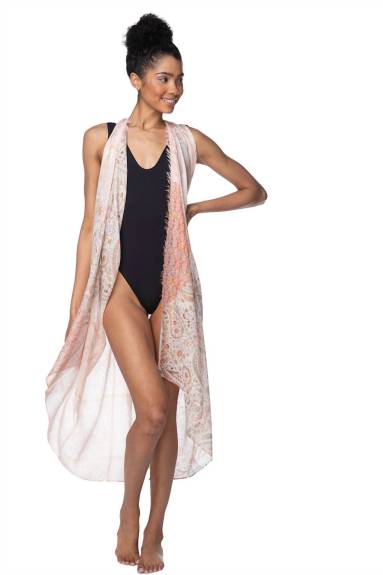 Pool to Party - Convertible Vest/Scarf/Dress