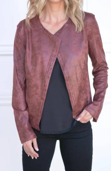 Lysse - Trent Faux Leather Jacket
