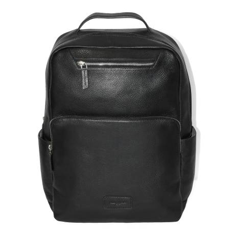 Club Rochelier Leather Dual Front Organizer Backpack
