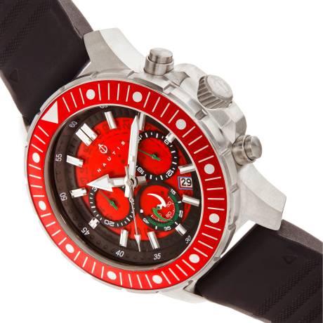 Nautis - Montre à bracelet chronographe Caspian avec date - Olive