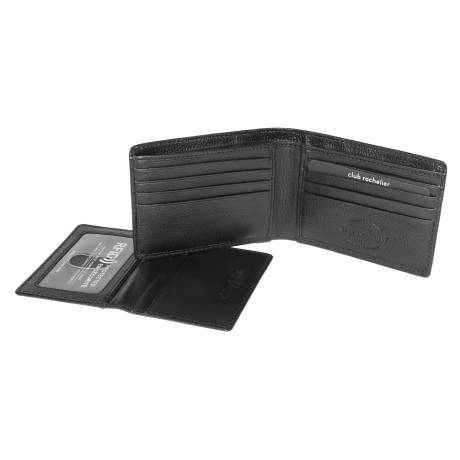 Club Rochelier Men's Slimfold Wallet with Removable ID