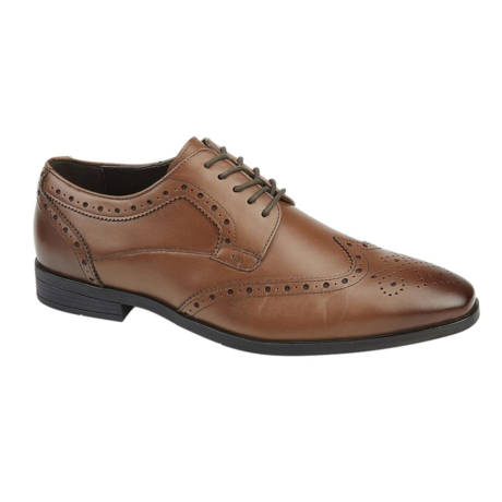 Roamers - Mens Softie Leather Brogues