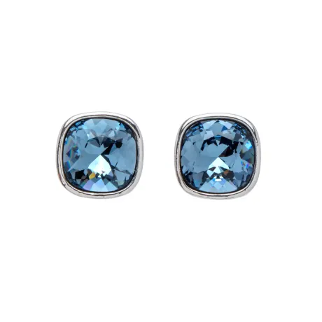 Montana Pillow Stud Crystal Earrings made with Quality Austrian Crystals - MICALLA
