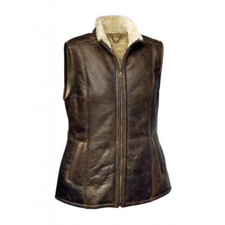 Eastern Counties Leather - Womens/Ladies Gilly Sheepskin Gilet