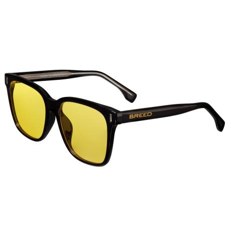 Breed - Linux Polarized Sunglasses - Black/Yellow