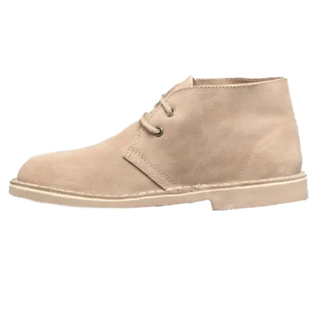 Roamers - Womens/Ladies Real Suede Unlined Desert Boots
