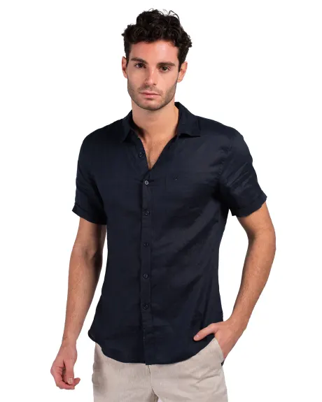 Coast Clothing Co. - Short Sleeve Linen Shirt