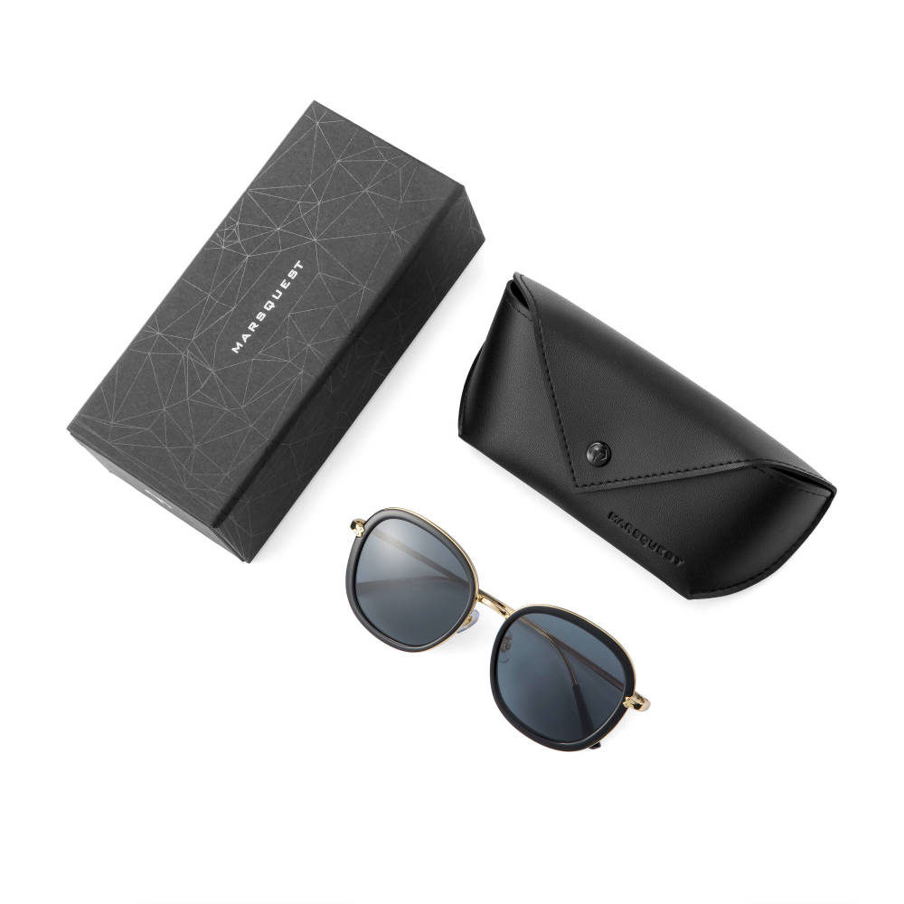 MarsQuest - Oversized Designer Square Sunglasses