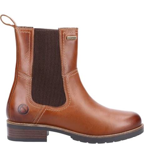 Cotswold - Womens/Ladies Somerford Leather Chelsea Boots
