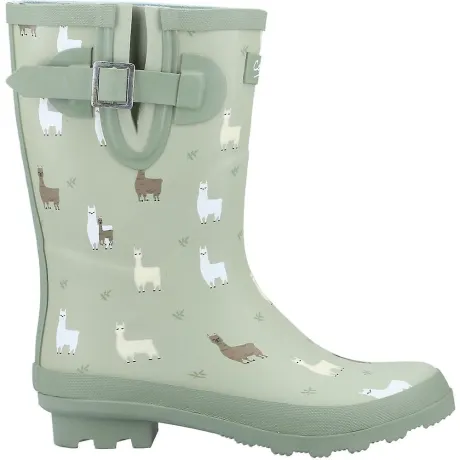 Cotswold - Womens/Ladies Farmyard Chicken Mid Calf Galoshes