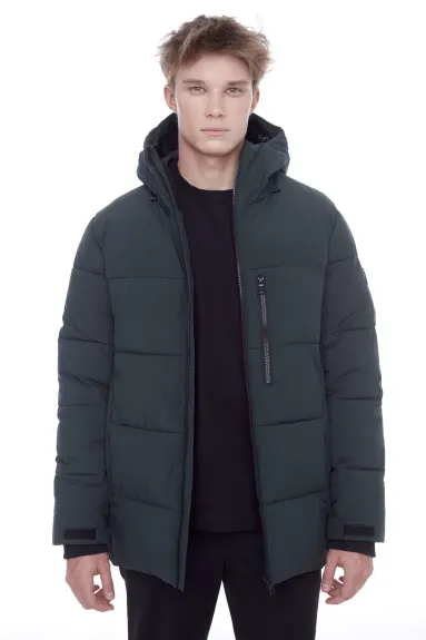 Alpine North Men's - BANFF | Vegan Down Recycled Mid-Weight Quilted Puffer Jacket
