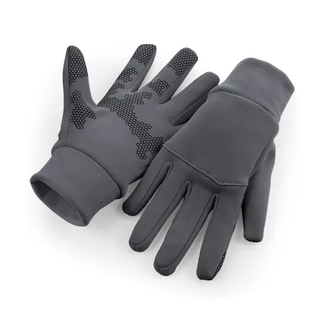 Beechfield - Unisex Adults Softshell Sports Tech Gloves