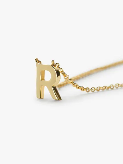 Ana Luisa - Gold Initial Necklace - Letter Necklace - H