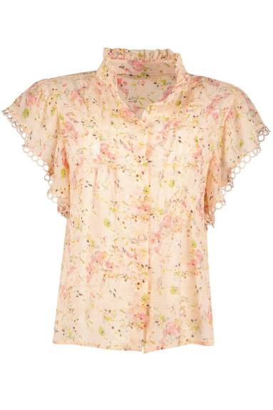 bishop + young - Good Vibrations Gabrielle Flutter Sleeve Top