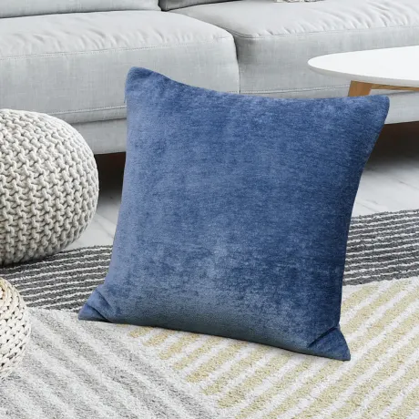 PiccoCasa- taie d’oreiller de canapé déperlant décoratif Chenille douce 16x16 pouces