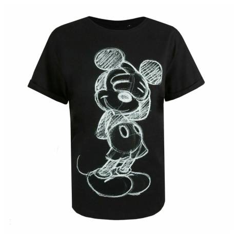 Disney - Womens/Ladies Shy Mickey Mouse T-Shirt