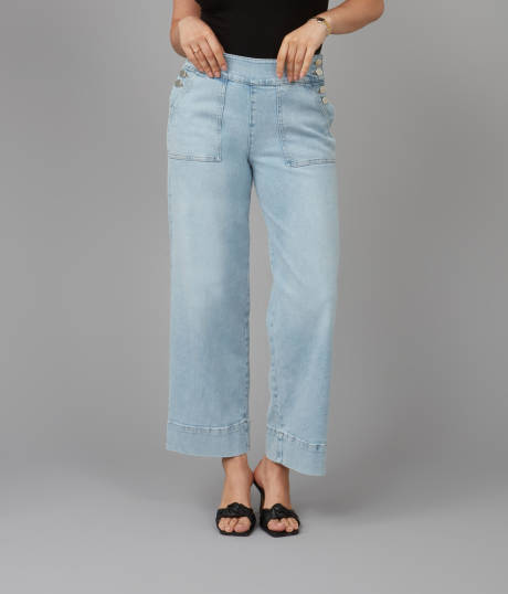 Lola Jeans COLETTE-CM High Rise Wide Leg Jeans