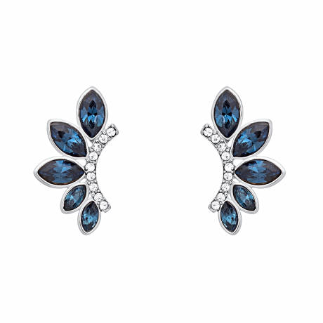 Montana Crystal Marquis Earrings made with Quality Austrian Crystals - MICALLA