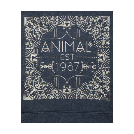 Animal - Womens/Ladies Maya Graphic Print Natural Hoodie