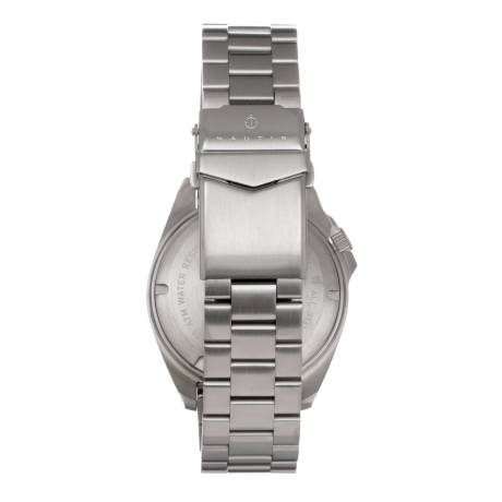 Nautis - Global Dive Bracelet Watch w/Date - Black