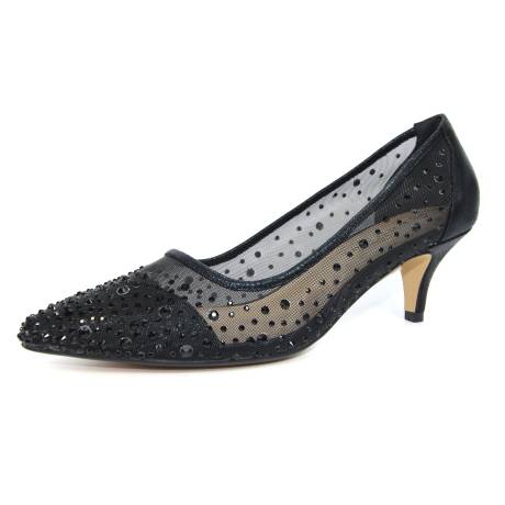 Lunar - Womens/Ladies Alisha Faux Gemstone Court Shoes
