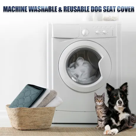 Unique Bargains- 2 Pcs Dog Seat Cover Reuse Car Seat Cover 100x70cm