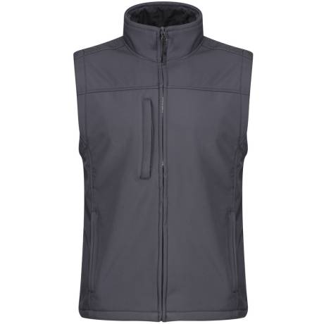 Regatta - Mens Flux Softshell Bodywarmer / Water Repellent Sleeveless Jacket