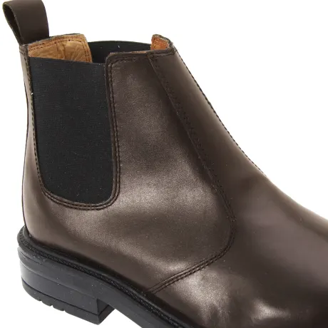 Roamers - Mens Leather Quarter Lining Gusset Chelsea Boots