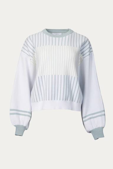 LUCCA - Hygea Slouchy Striped Sweater