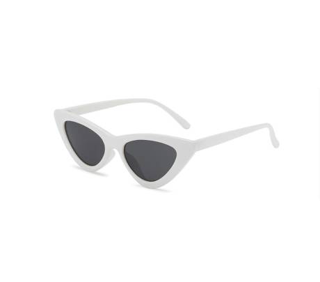 White & Black Cat Eye Sunglasses- Don't AsK
