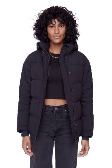 Alpine North Women's - FORILLON | Vegan Down Recycled Short Quilted Puffer Jacket