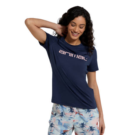 Animal - Womens/Ladies Latero Hybrid Swimming T-Shirt